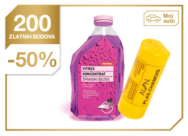 Vitrex jorgovan 1L + Kanebo krpa orginal