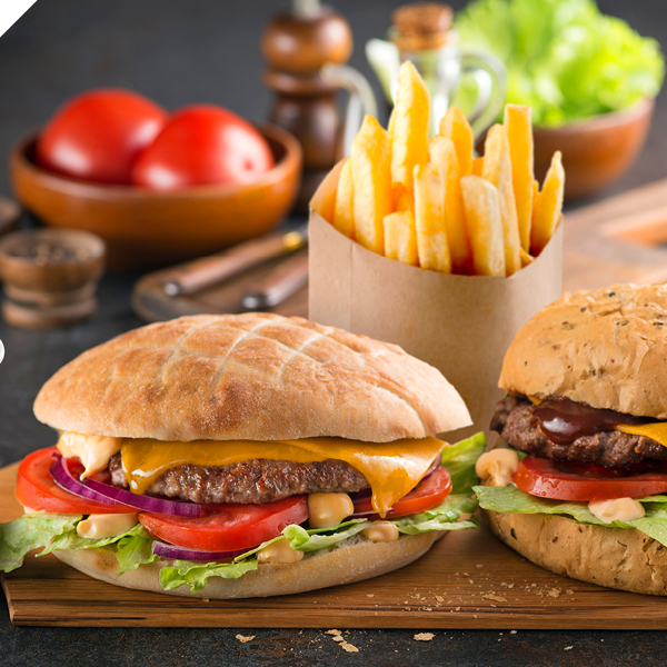 Cheeseburger XXL s prženim krumpirićima