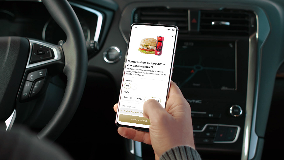 Kupujte izravno iz svojeg automobila