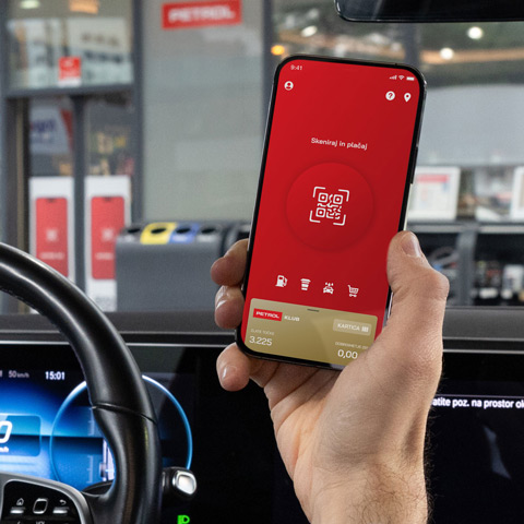Mobilna aplikacija Petrol GO