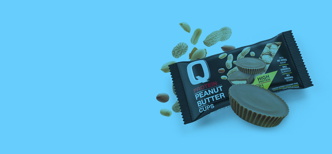 Q Protein peanut butter cups – proteinska poslastica bez kompromisa