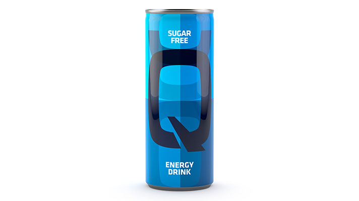 Q Energy Drink Sugar Free - Energija je moguća također bez šećera