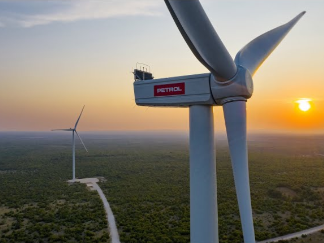 Vetrno polje Ljubač, Hrvaška